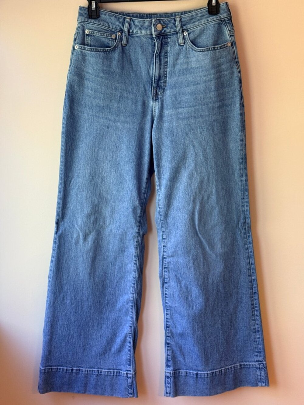Light Wash J.Crew Curvy Denim Trouser Jean ‘96 Size 30